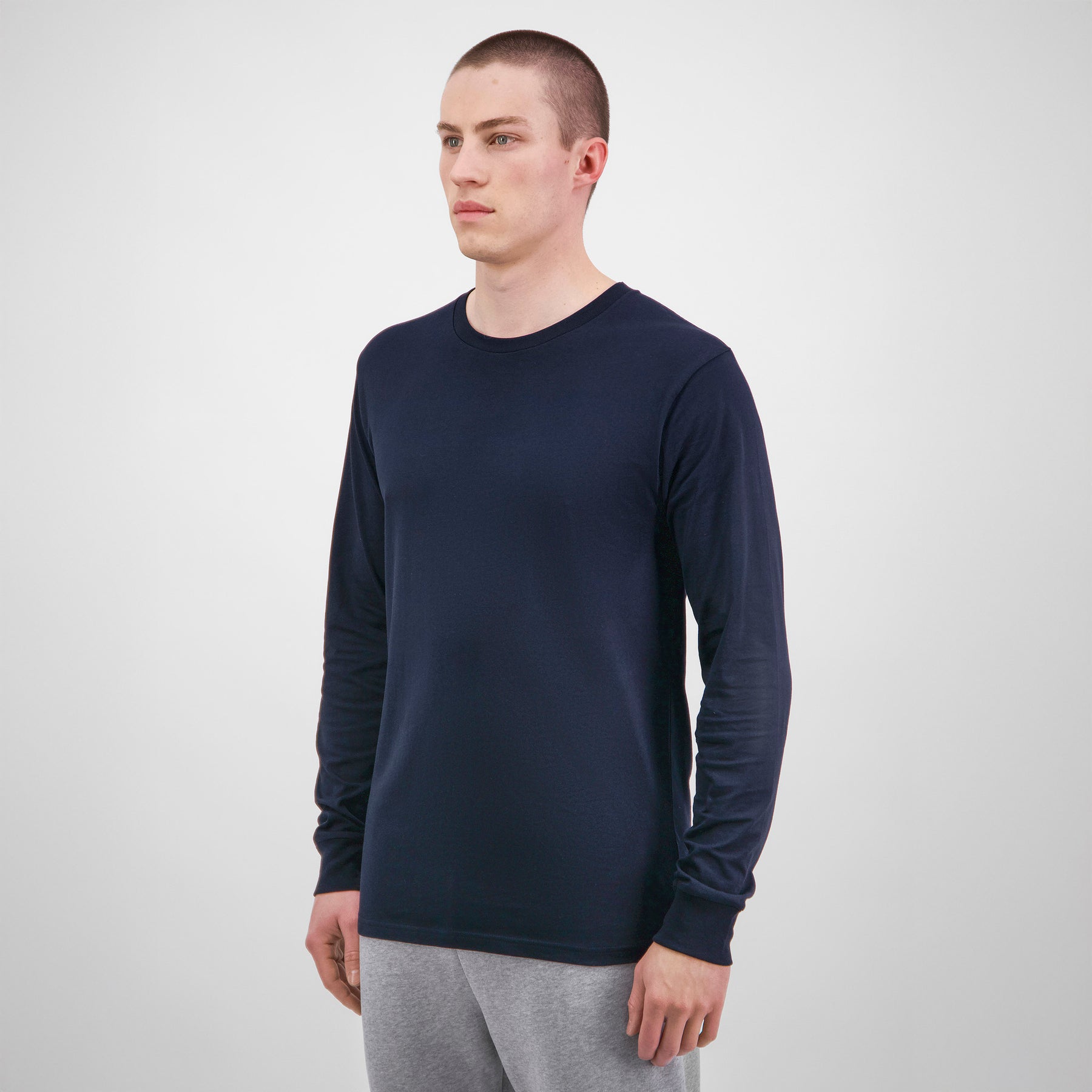 GOODMATES Basis Mens Long Sleeve Tee X1002M