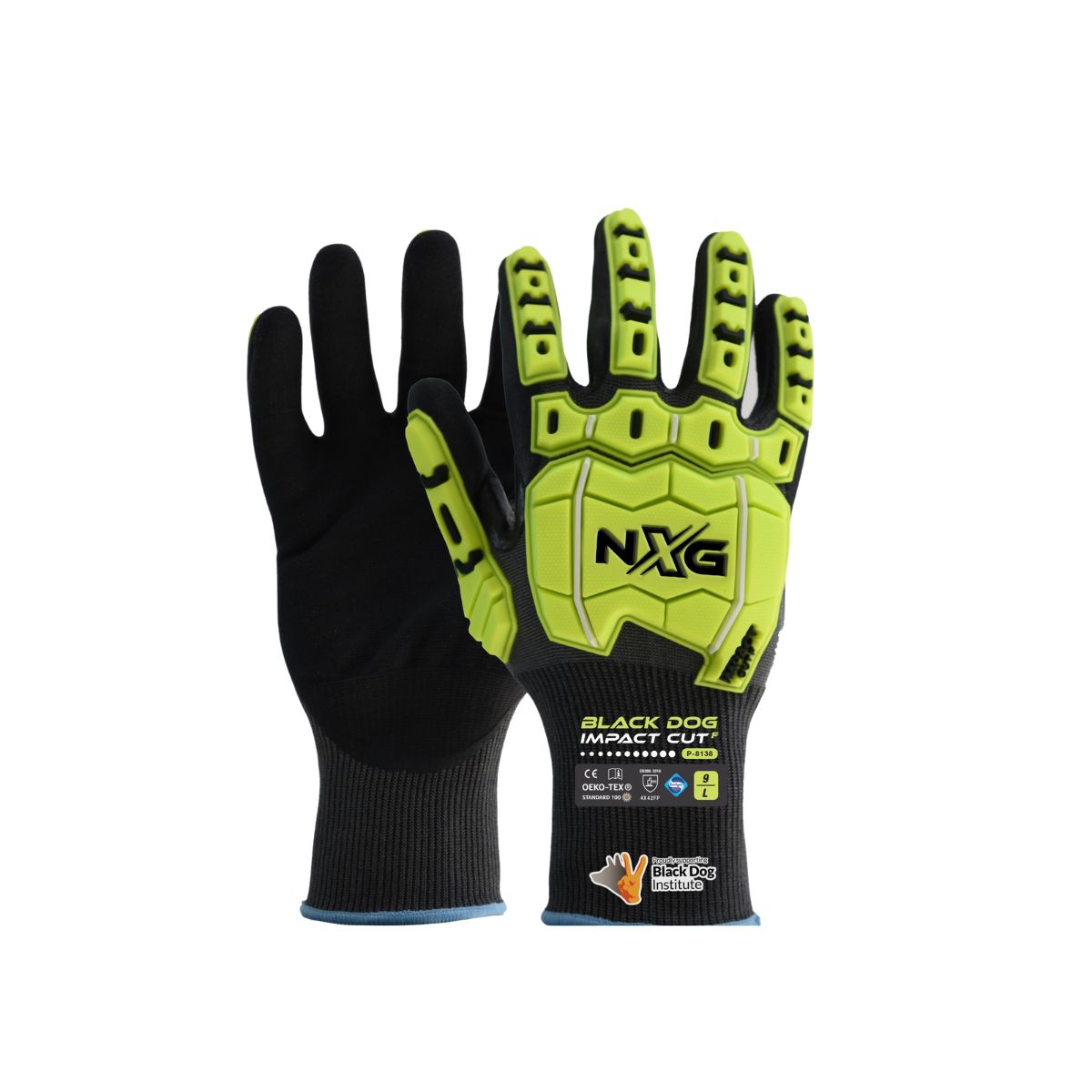 NXG™ Black Dog Impact Cut™ F P-8138 (Pack Of 12)