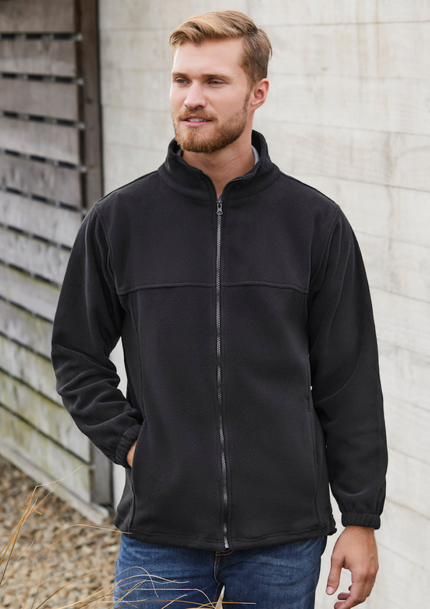 Biz Collection Men's Plain Fleece Jacket PF630