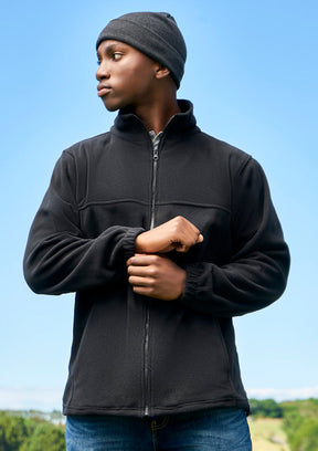 Biz Collection Men's Plain Fleece Jacket PF630