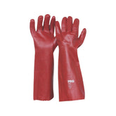 ProChoice 45cm Red PVC Gloves PVC45 (Pack of 12)