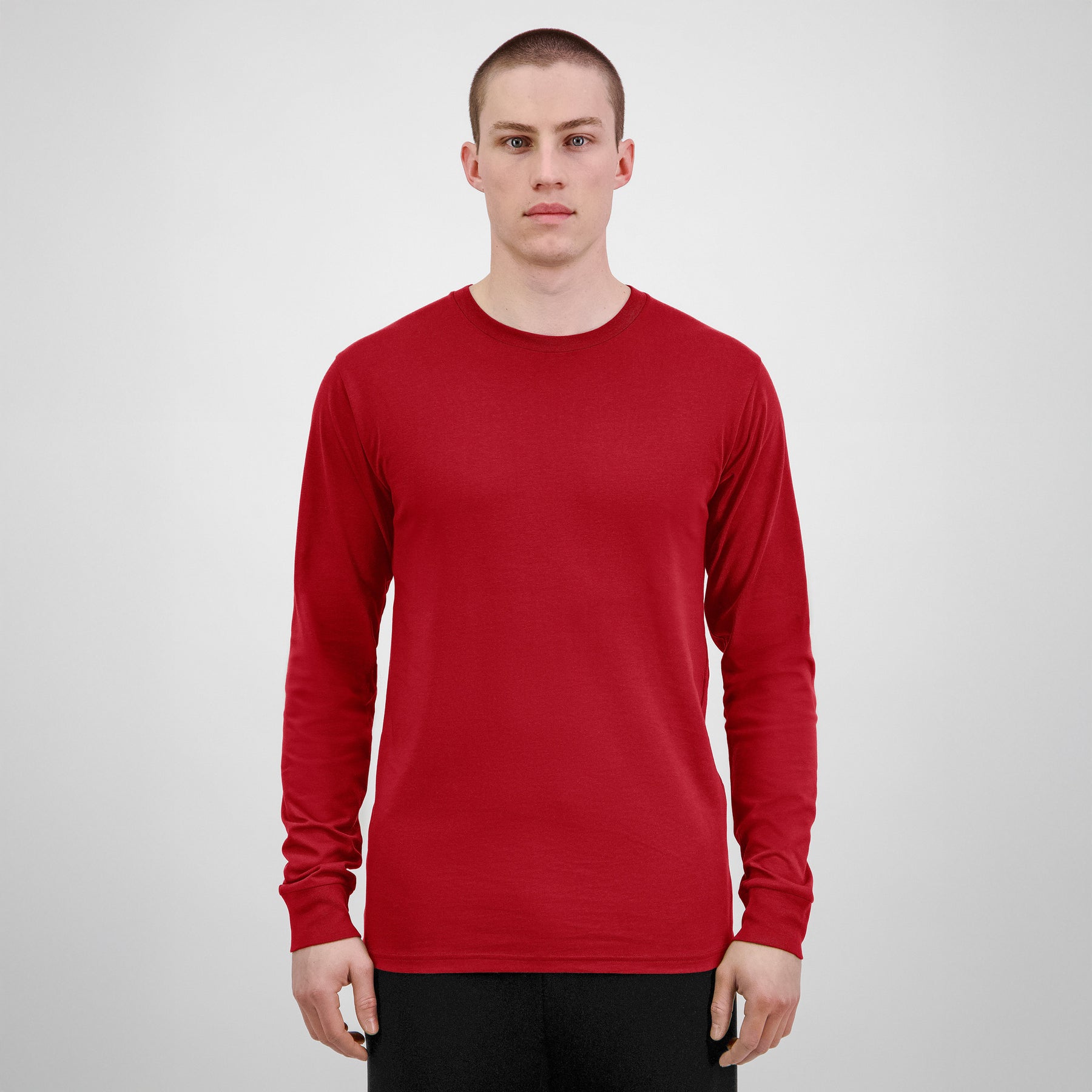 GOODMATES Basis Mens Long Sleeve Tee X1002M