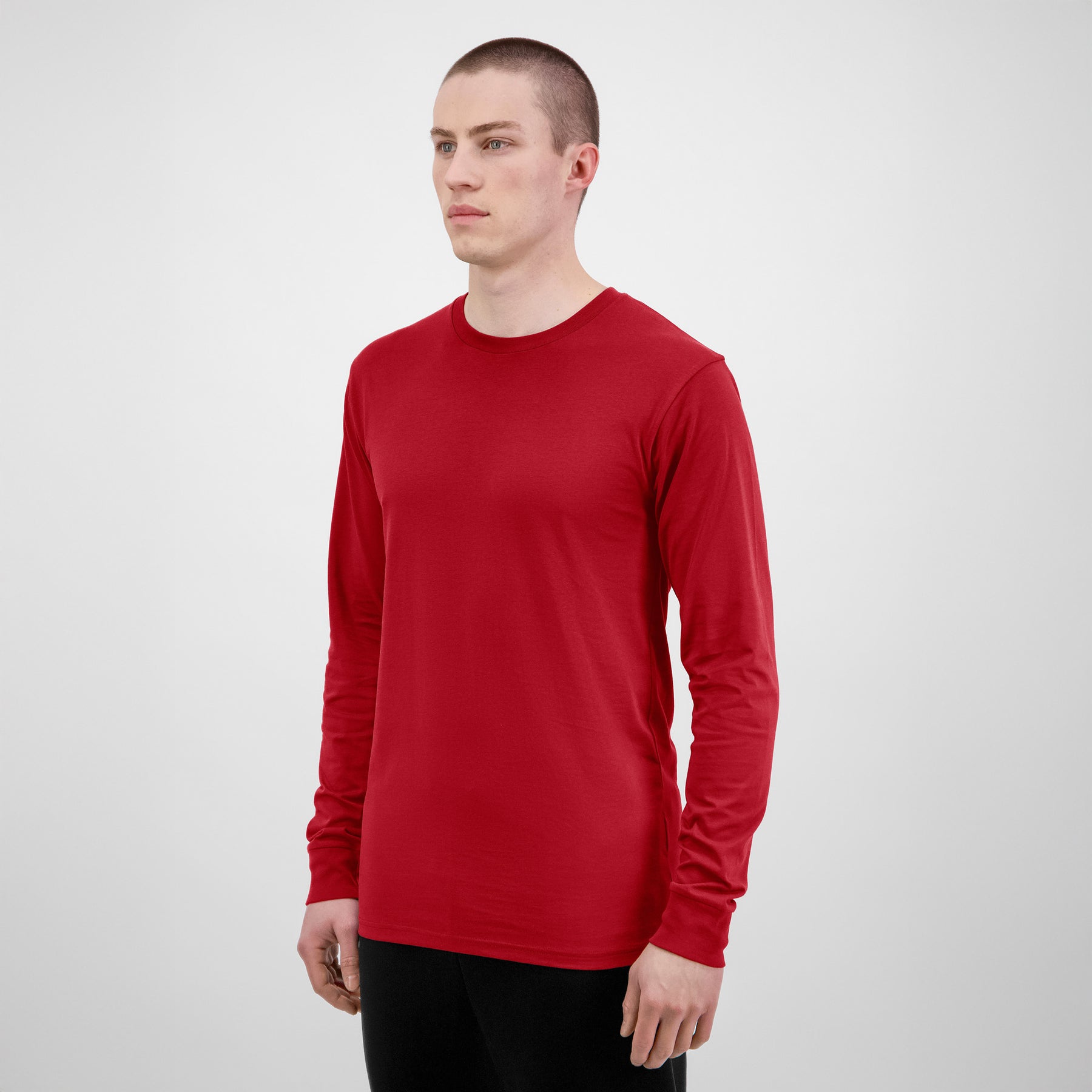 GOODMATES Basis Mens Long Sleeve Tee X1002M