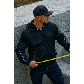 Bisley Work Fleece Zip-Front Hoodie with Sherpa Lining BK6925