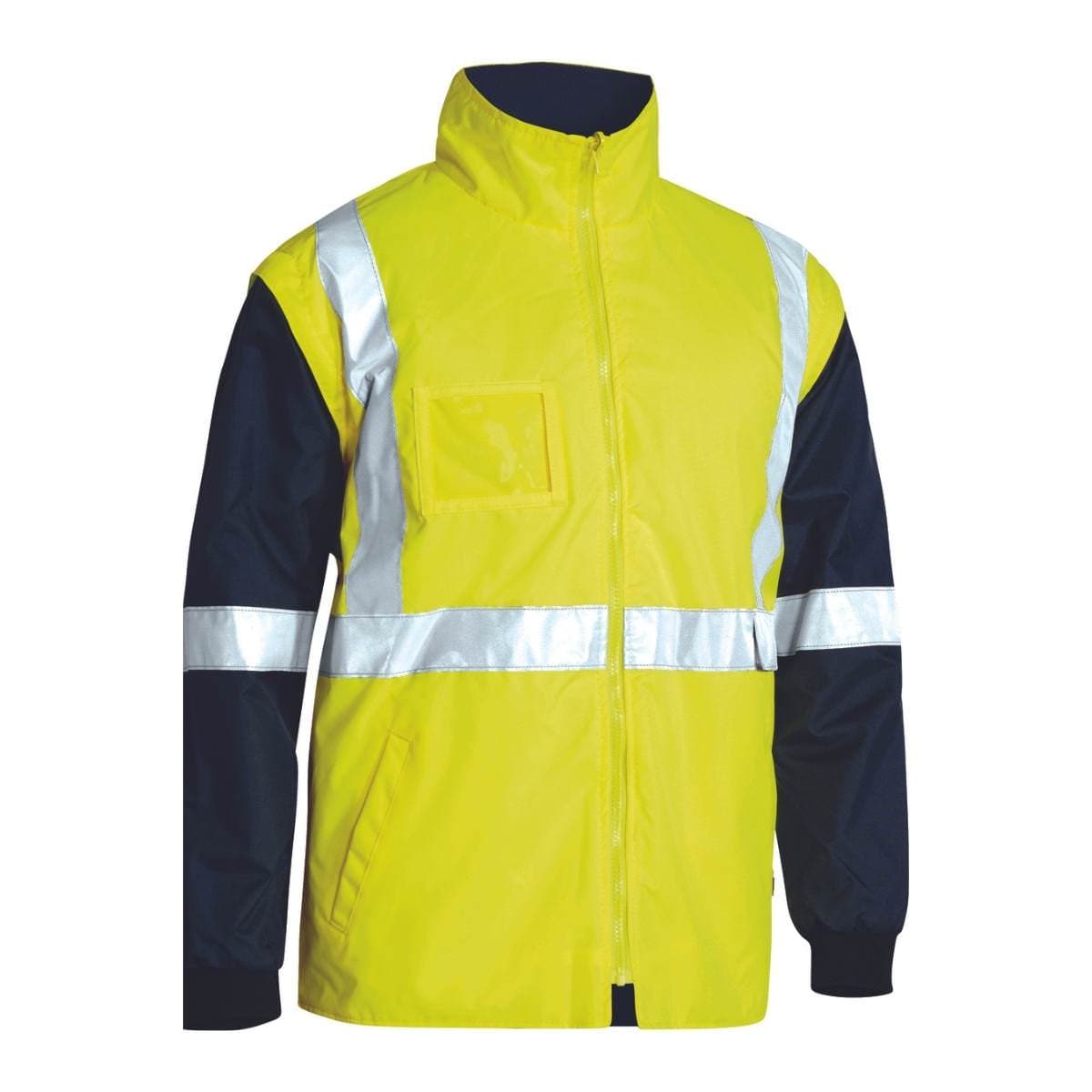 Bisley Taped Hi Vis 5 In 1 Rain Jacket BK6975