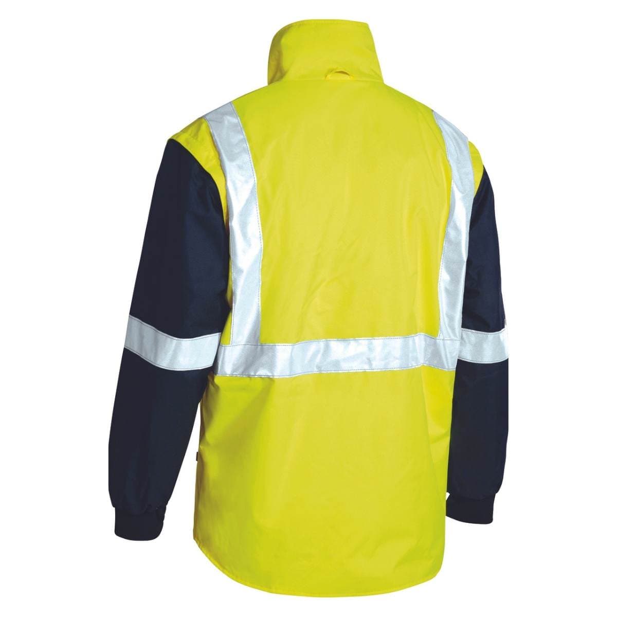 Bisley Taped Hi Vis 5 In 1 Rain Jacket BK6975