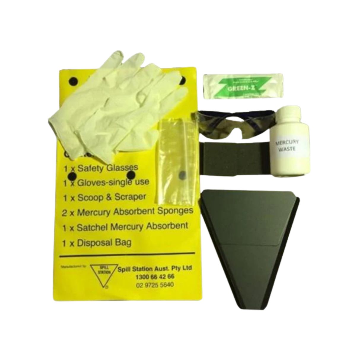 Mercury Spill Kit Pouch ZTSSMER (Each)