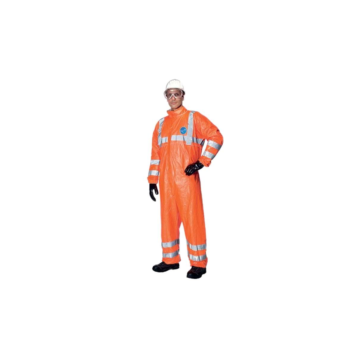 DuPont™ Tyvek® 500HV High Visibility collared coverall