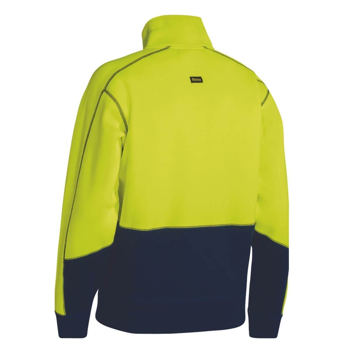 Bisley Hi Vis Fleece 1/4 Zip Pullover BK6989