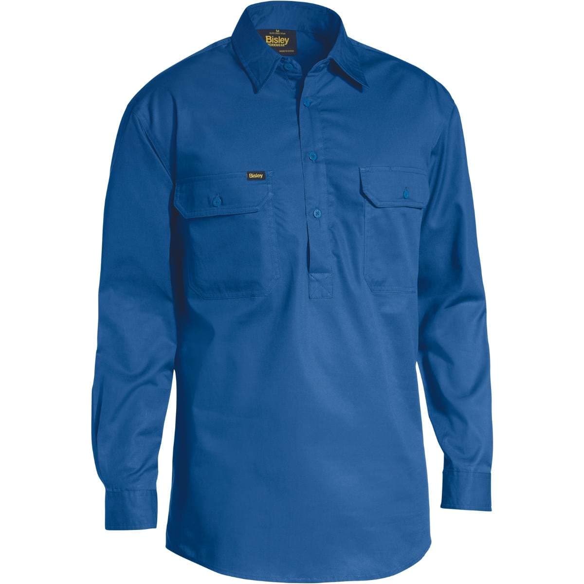 Bisley Closed Front Cool Lightweight Drill Shirt BSC6820