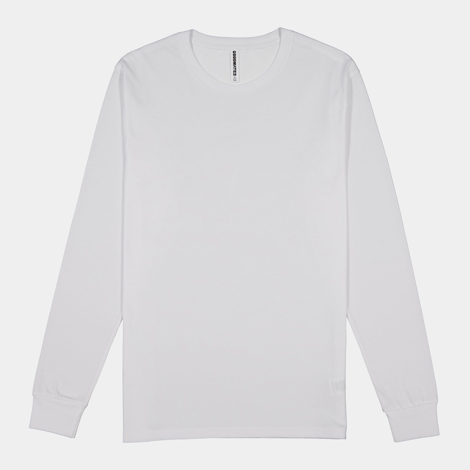 GOODMATES Basis Mens Long Sleeve Tee X1002M