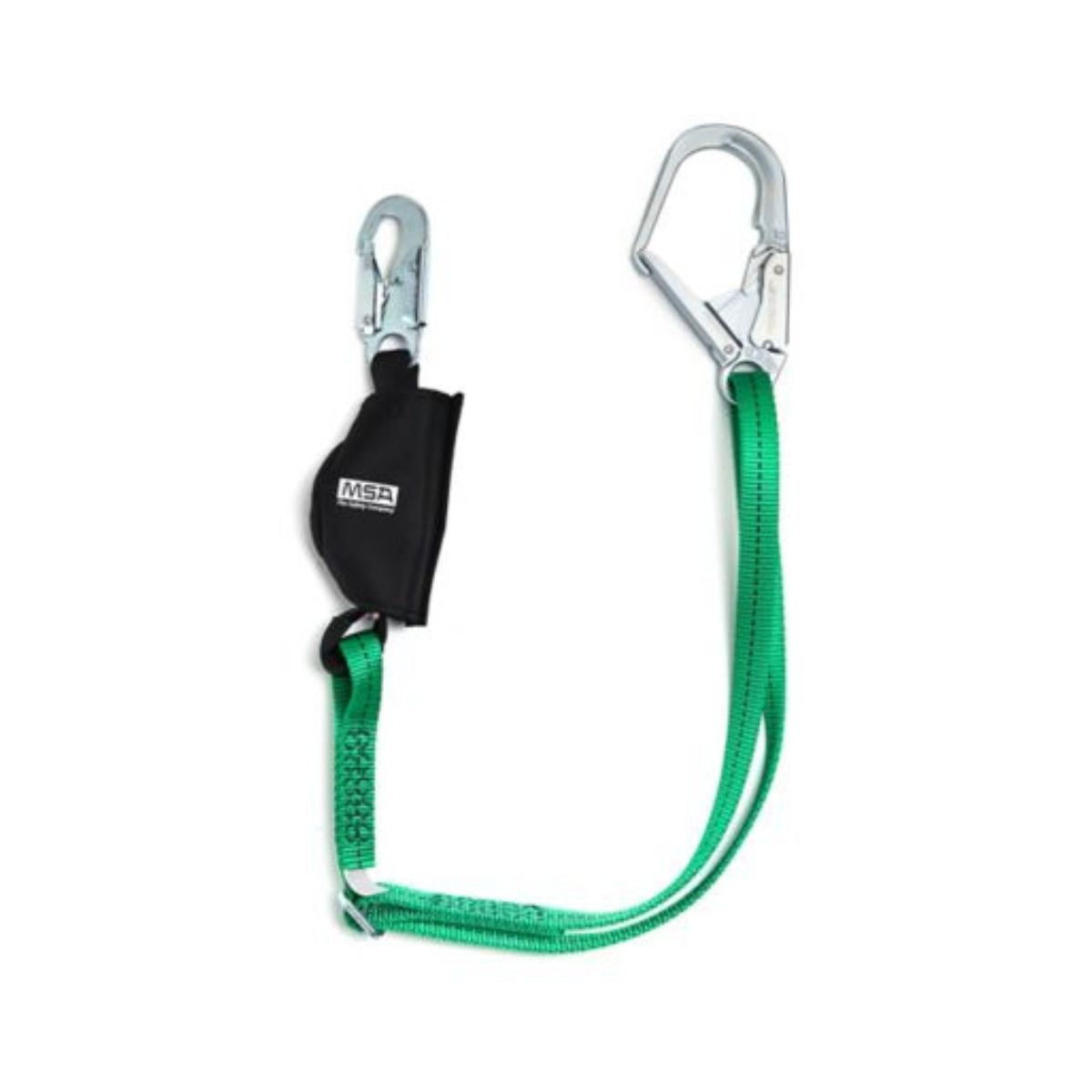 MSA V-SERIES Energy Absorbing Lanyard, Standard Adjustable 2.0M