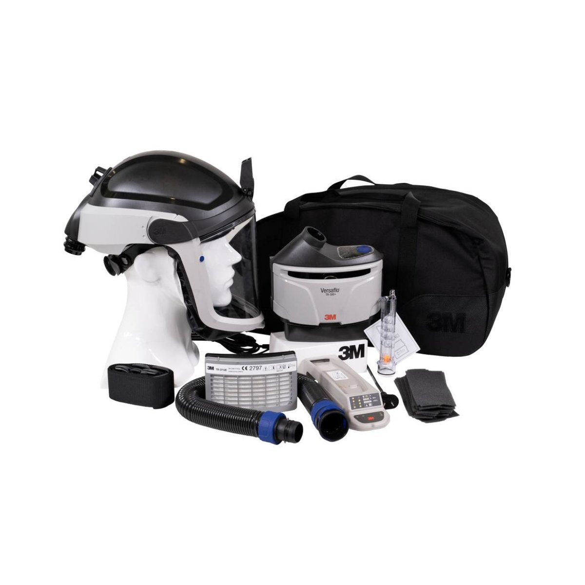 3M™ Versaflo™ TR300+ PAPR Kit  with M-307 Headtop & M-940 Cap Lamp Bracket (Kit)