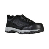 Bata Industrial Black Suede Lace-Up Safety Jogger 851-62687 (Size 10)