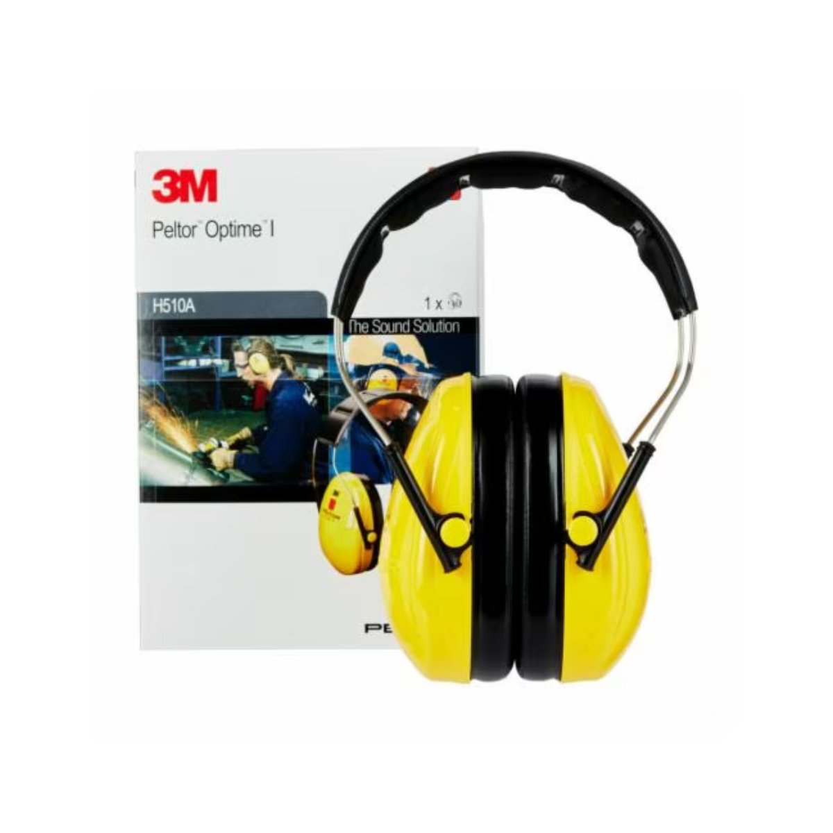 3M™ PELTOR™ Optime™ I Headband Format Earmuff, 28dB (Class 5) H510A (Each)