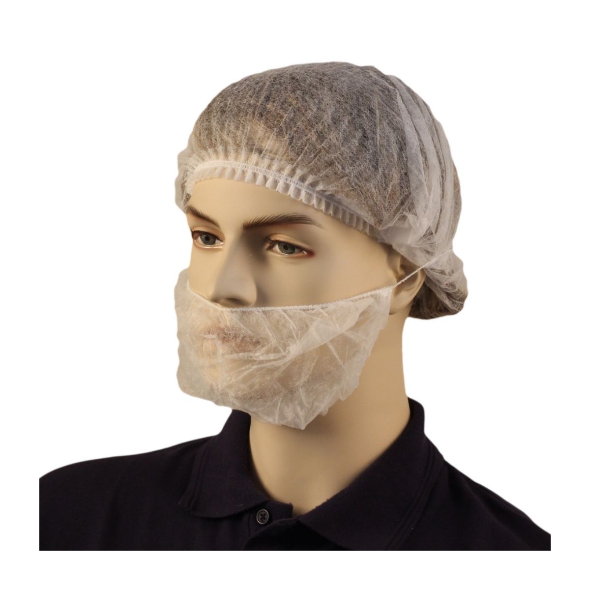 Beard Cover Single Loop White DBCSLW (Box of 500)