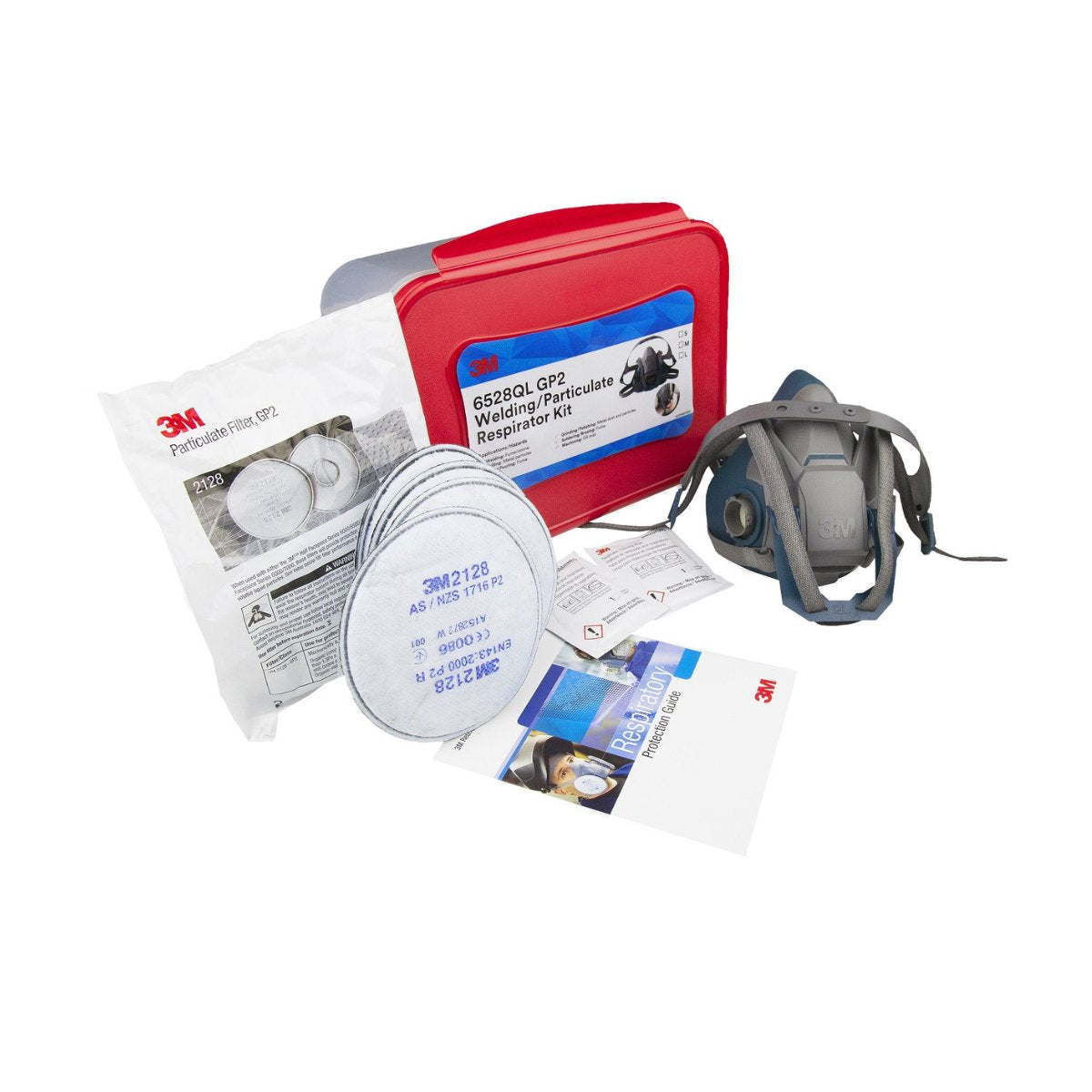 3M™ Welding/Particulate Respirator Kit 6528QL, GP2 (Kit)