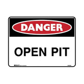 Brady Danger Sign - Open Pit 842262