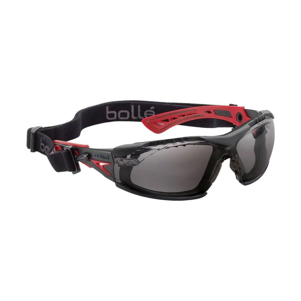 Bolle Rush+ Seal AS/AF Safety Glasses with Strap (Pack of 10)