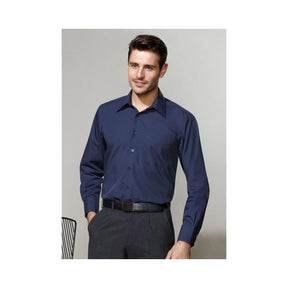 Biz Corporates Men's Metro Long Sleeve Shirt SH714