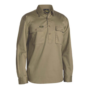 Bisley Closed Front - Original Cotton Drill Shirt BSC6433