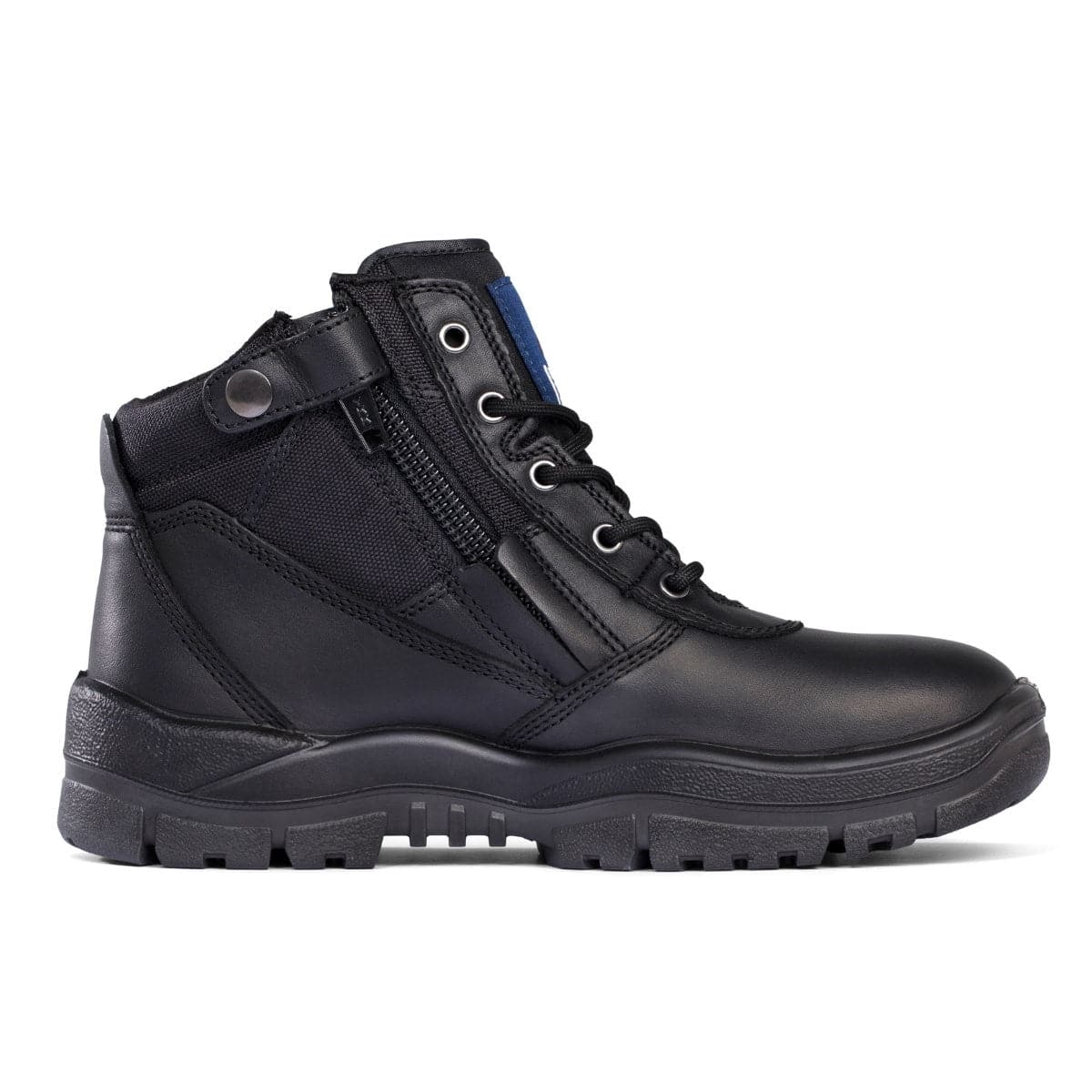 Mongrel Black ZipSider Ankle Safety Boot 261020