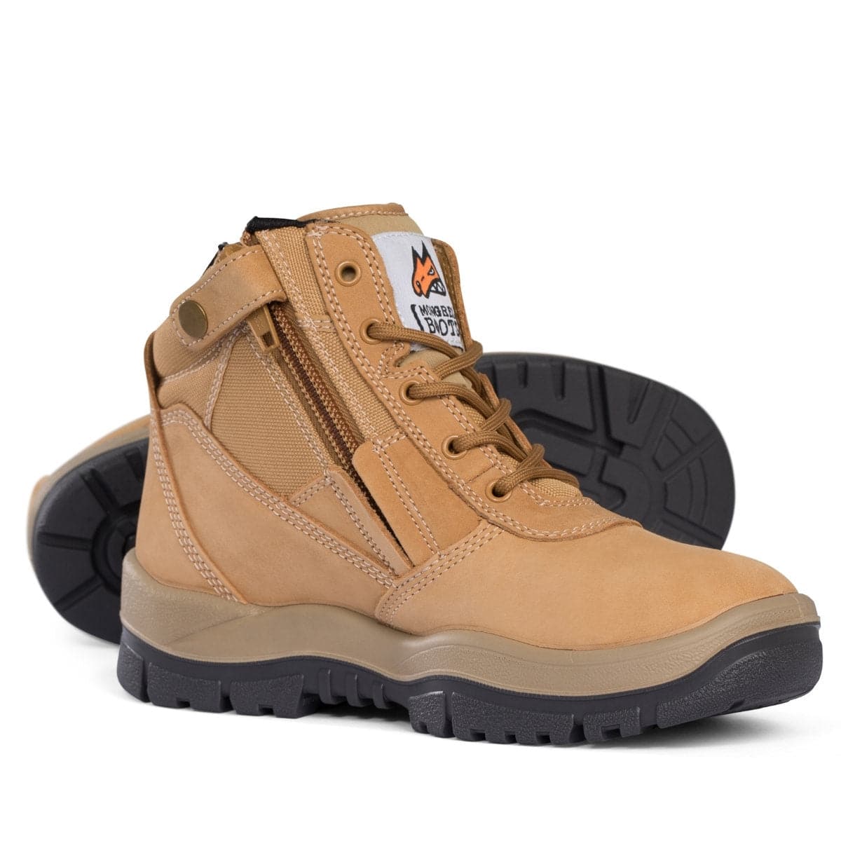 Mongrel Wheat ZipSider Ankle Safety Boot 261050