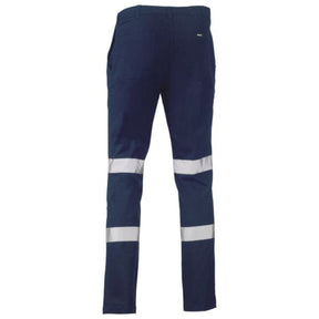 Bisley Taped Biomotion Stretch Cotton Drill Work Pants BP6008T