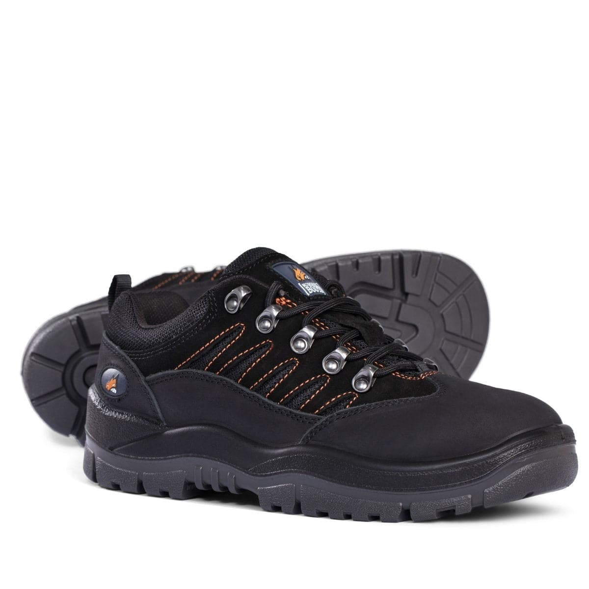 Mongrel Black-Grey Hiker Safety Shoe 390080