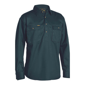 Bisley Closed Front - Original Cotton Drill Shirt BSC6433
