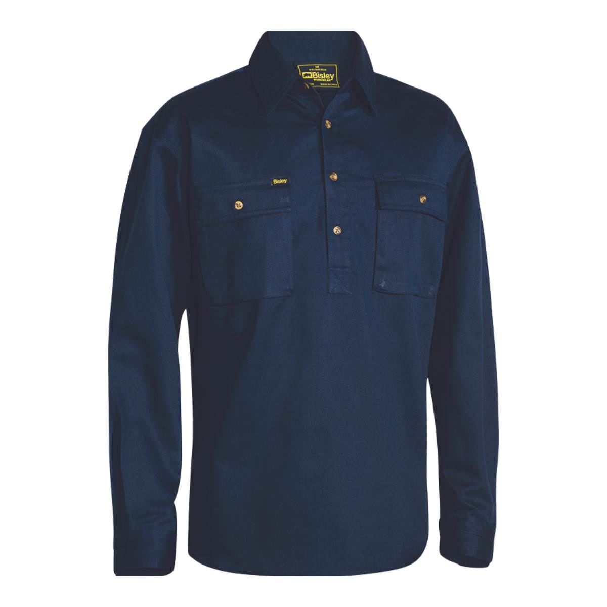 Bisley Closed Front - Original Cotton Drill Shirt BSC6433