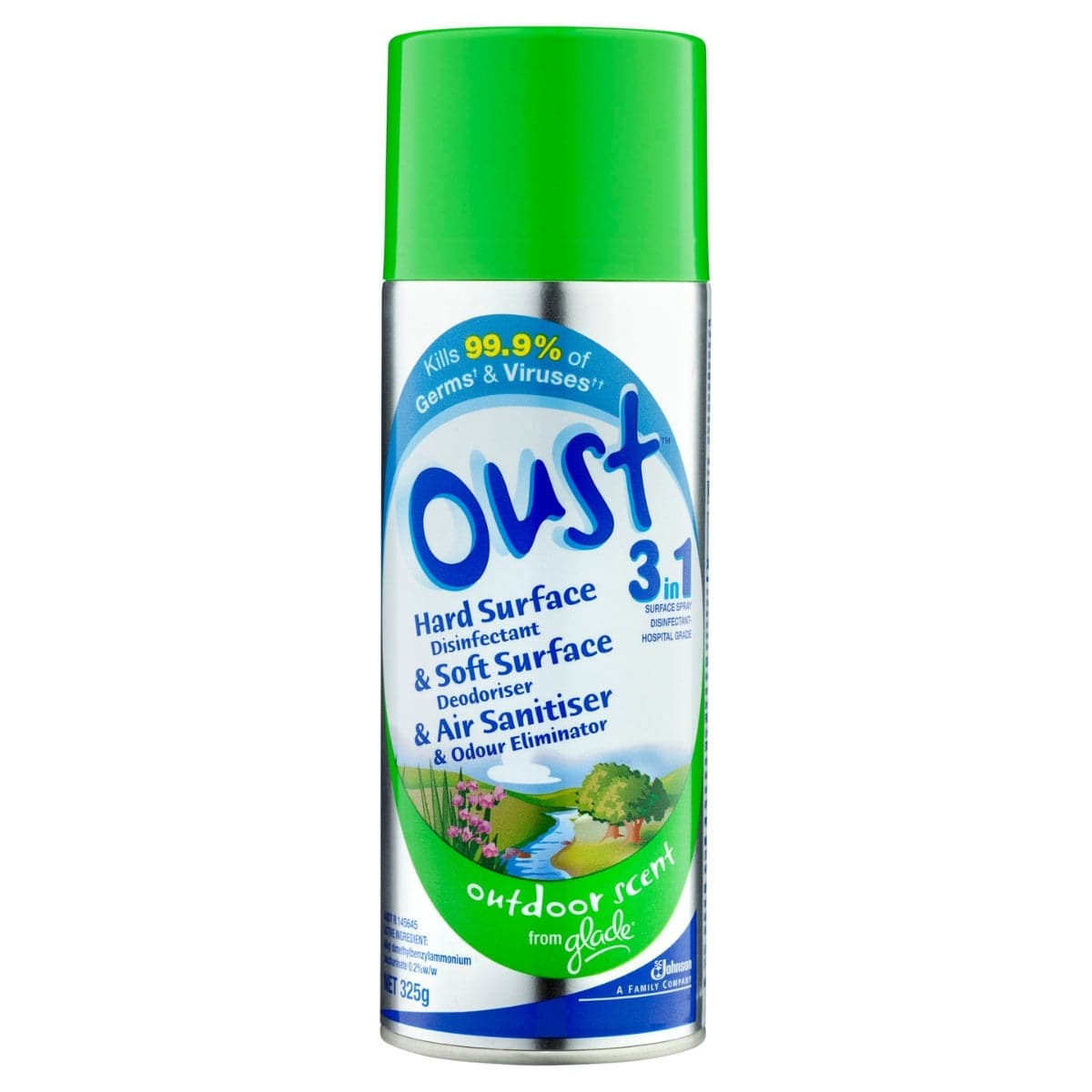 OUST 3 IN 1 SURFACE SPRAY DISINFECTANT - Hospital Grade