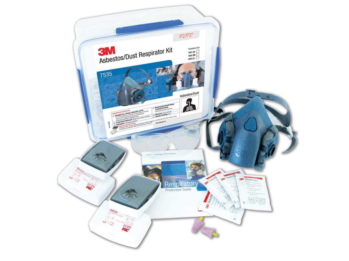 3M™ Asbestos/Dust Respirator Kit 7535, P2/P3 (Carton of 2 Kits)