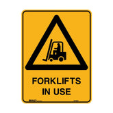 Forklifts In Use