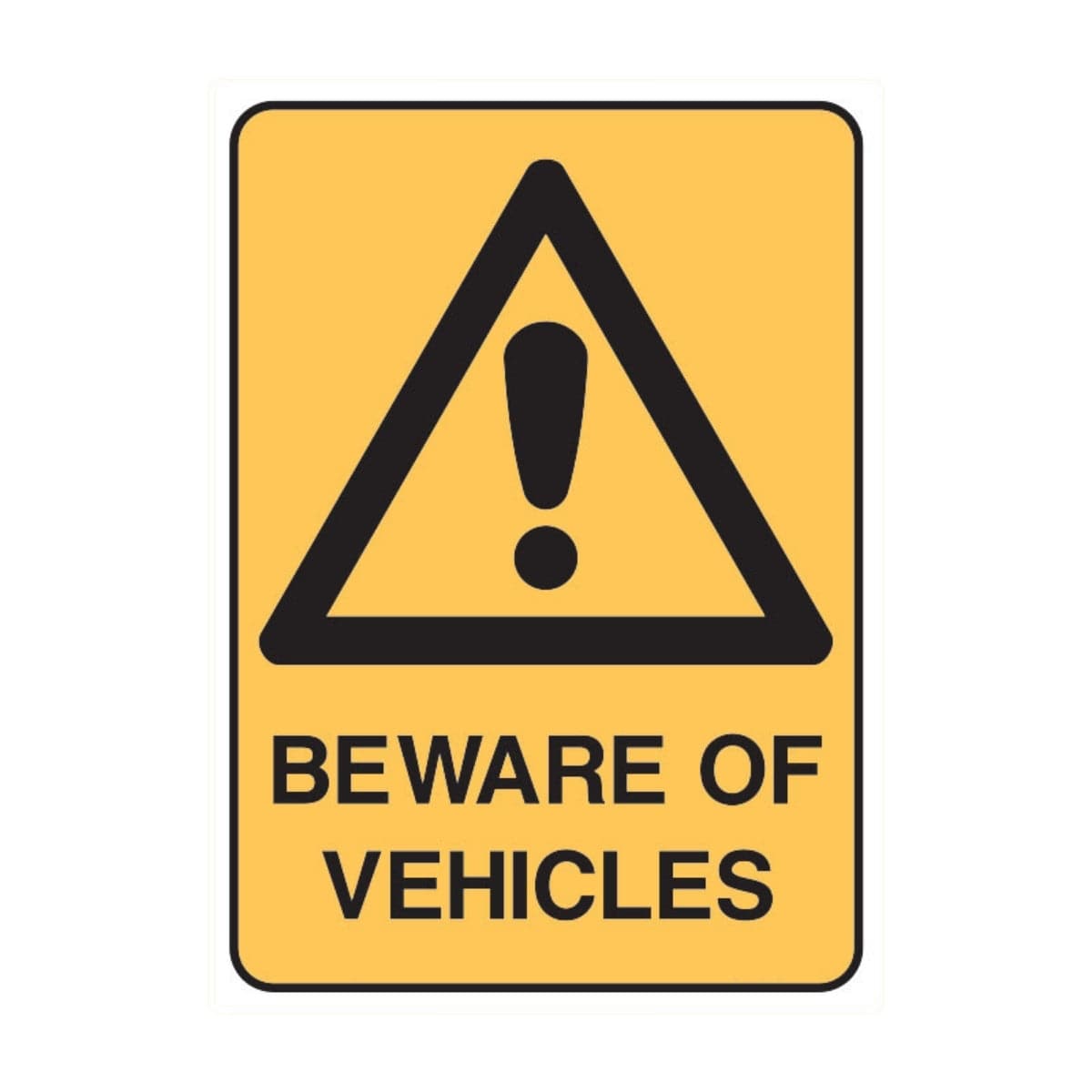 Beware Of Vehicles