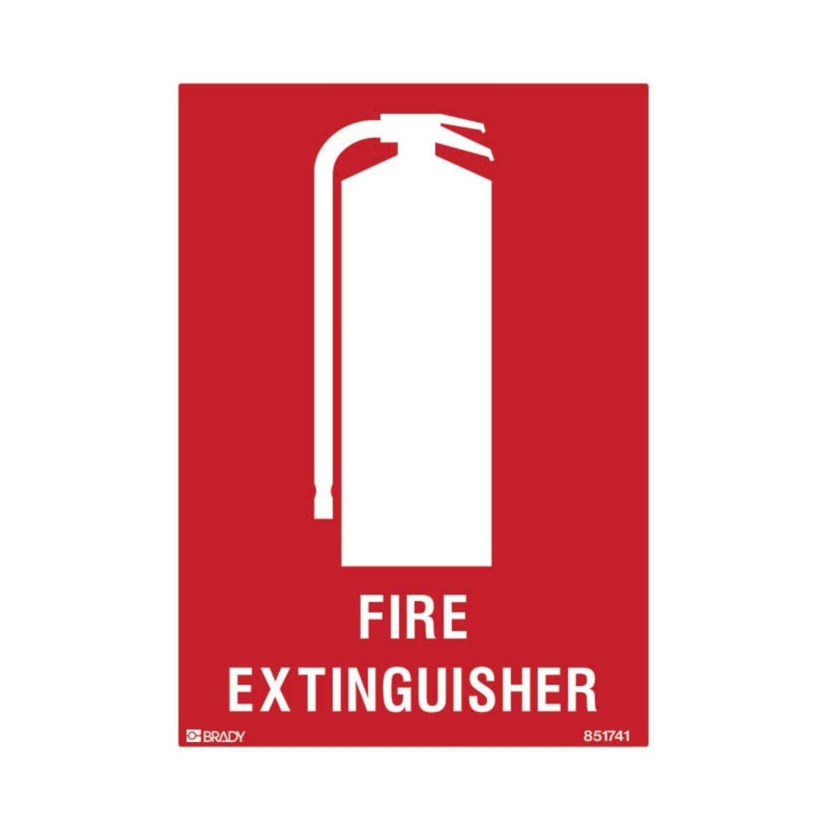 Fire Extinguisher - With Fire Extinguisher Pic (Pack of 5)