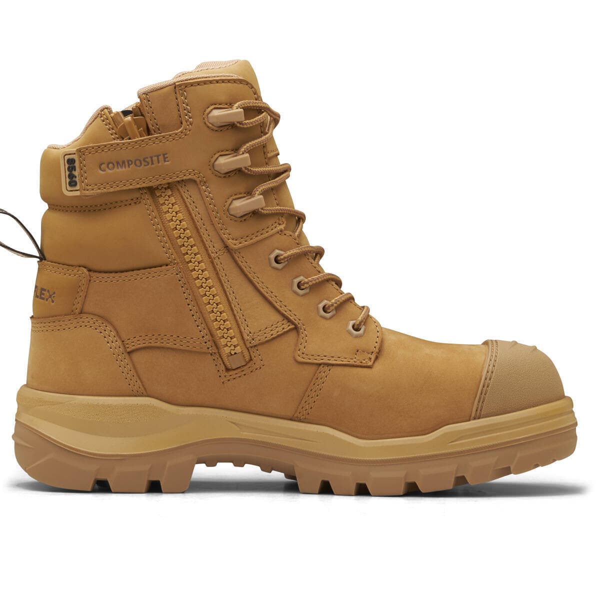 Blundstone Unisex Rotoflex  Safety Boots - Wheat #8560