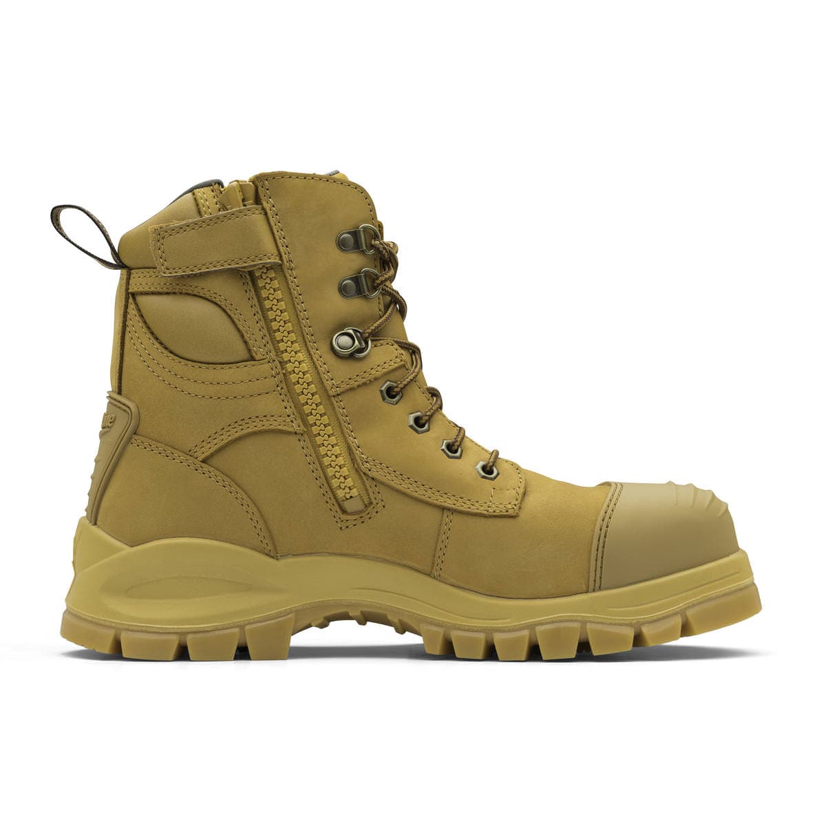 Blundstone Unisex Zip Up Series Safety Boots - Wheat #992