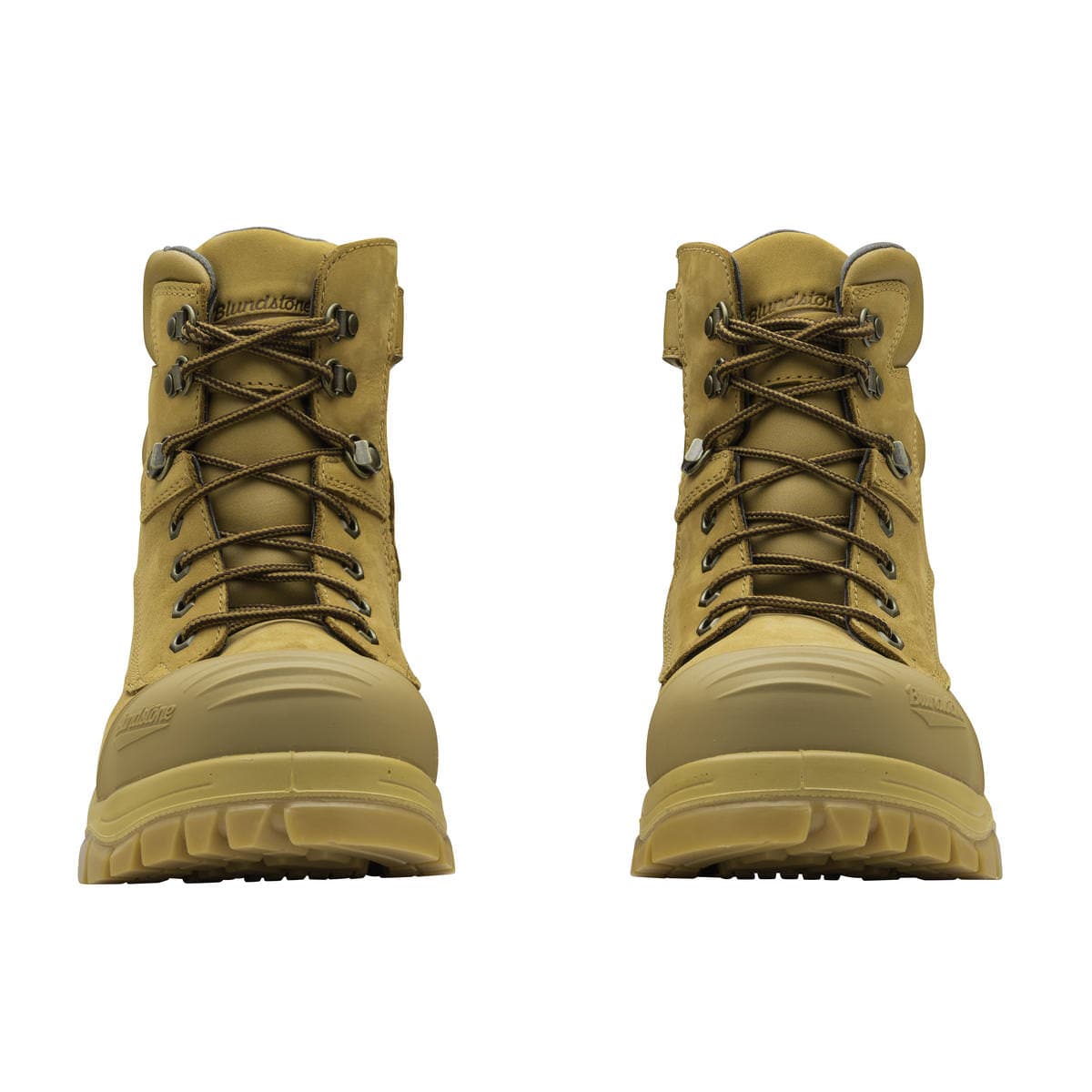Blundstone Unisex Zip Up Series Safety Boots - Wheat #992
