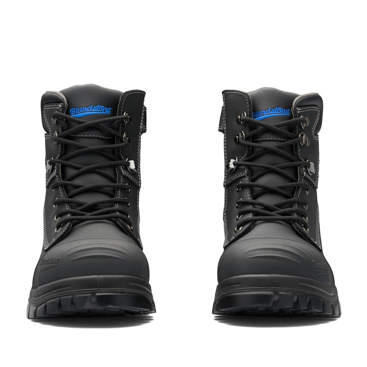 Blundstone Unisex Zip Up Series Safety Boots - Black #997