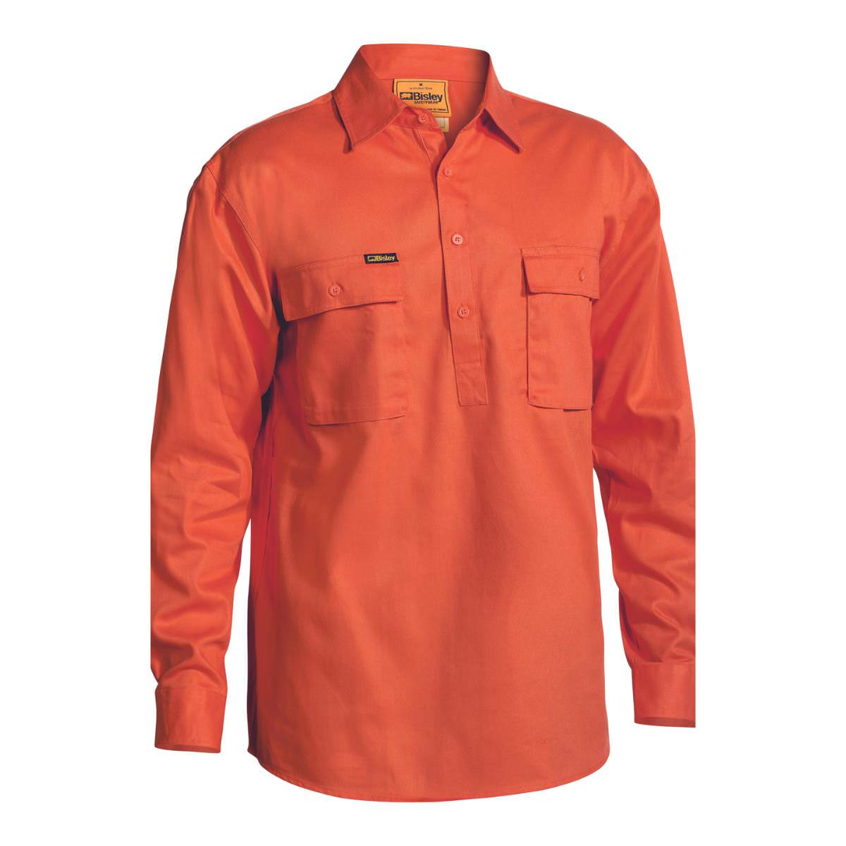 Bisley Closed Front - Original Cotton Drill Shirt BSC6433