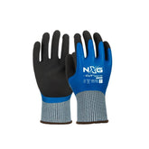 NXG™ Cut D Grip FC  Blue/Black Latex Gloves C-3270 (Pack Of 12)