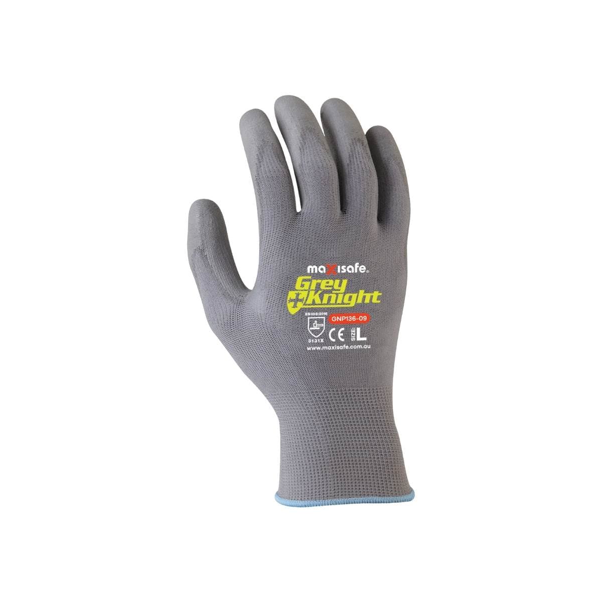 Maxisafe 'Grey Knight' PU Coated Glove (Pack of 12)