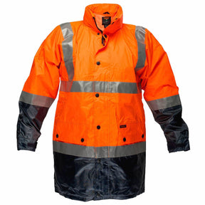 Portwest Eyre Lightweight Hi-Vis Rain Jacket with Tape MJ306