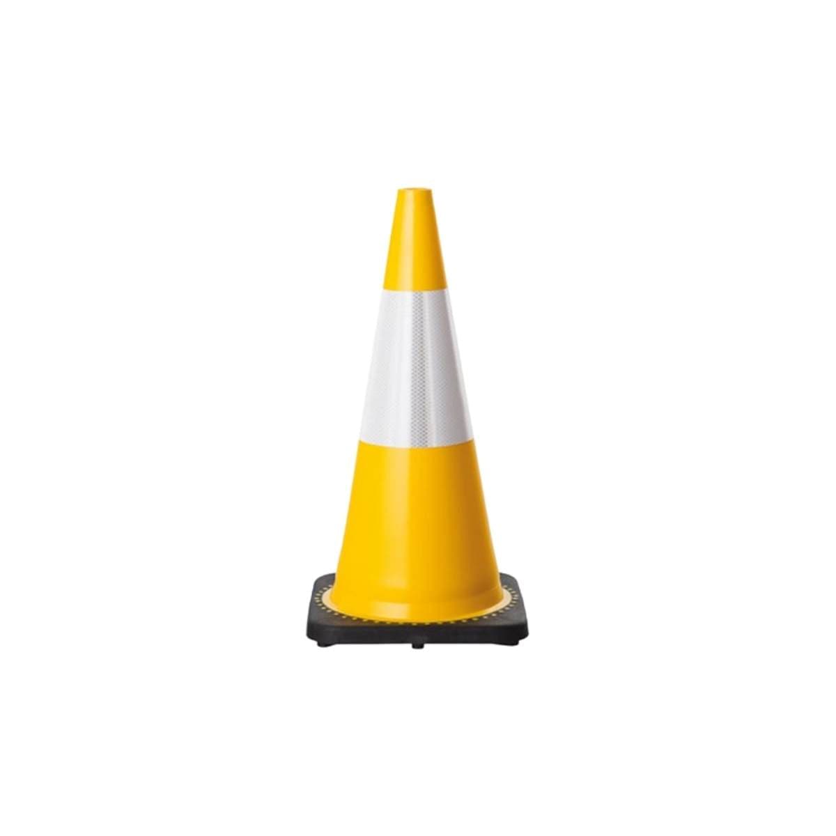 KWN Fluro Traffic Cone With 3M 3340 Class 1 Reflective Tape