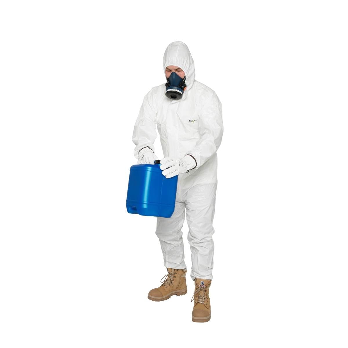SafeRite® Disposable Coverall White Type 5/6 SR1001 (Each)