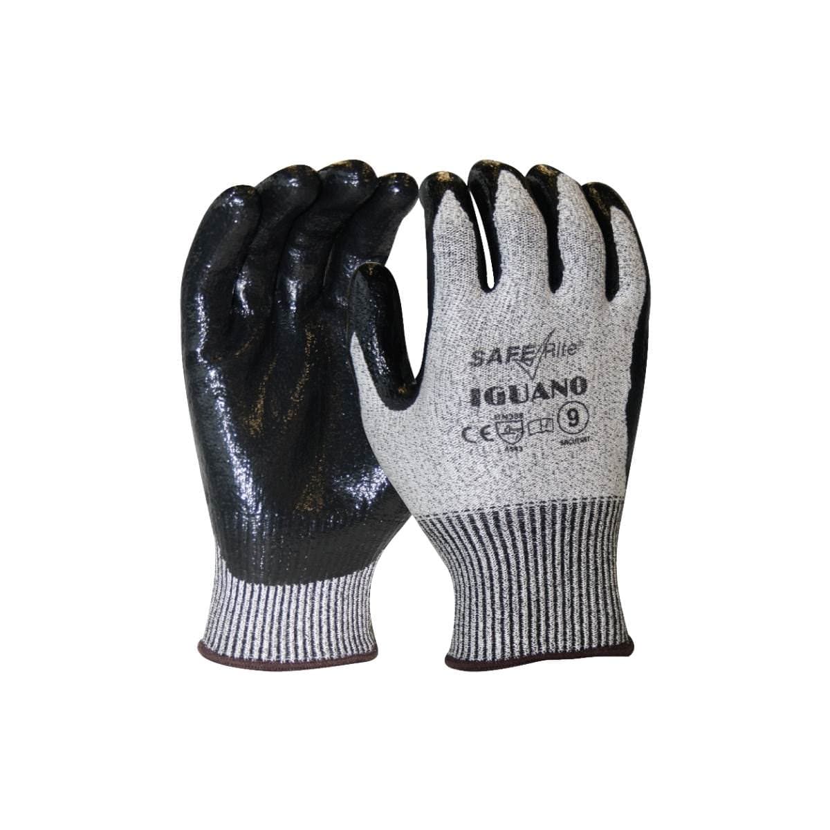 SafeRite® Iguano Cut 5 Nitrile Glove SRCUT5NT(Pack of 12)