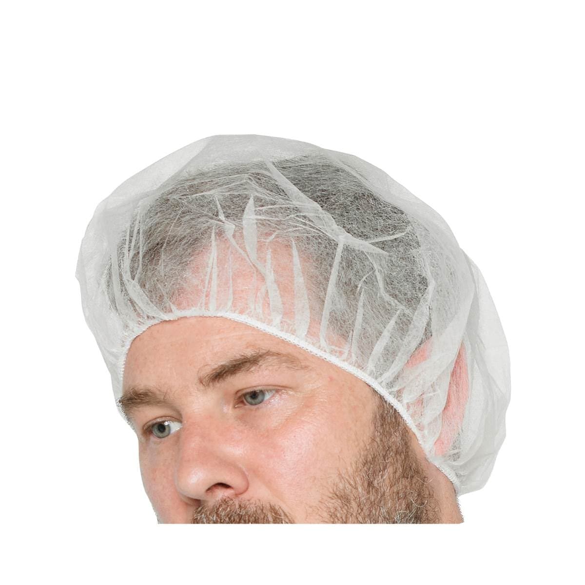 SafeRite® Disposable Hairnet Caps Round SRDBR53 (Carton of 1000)