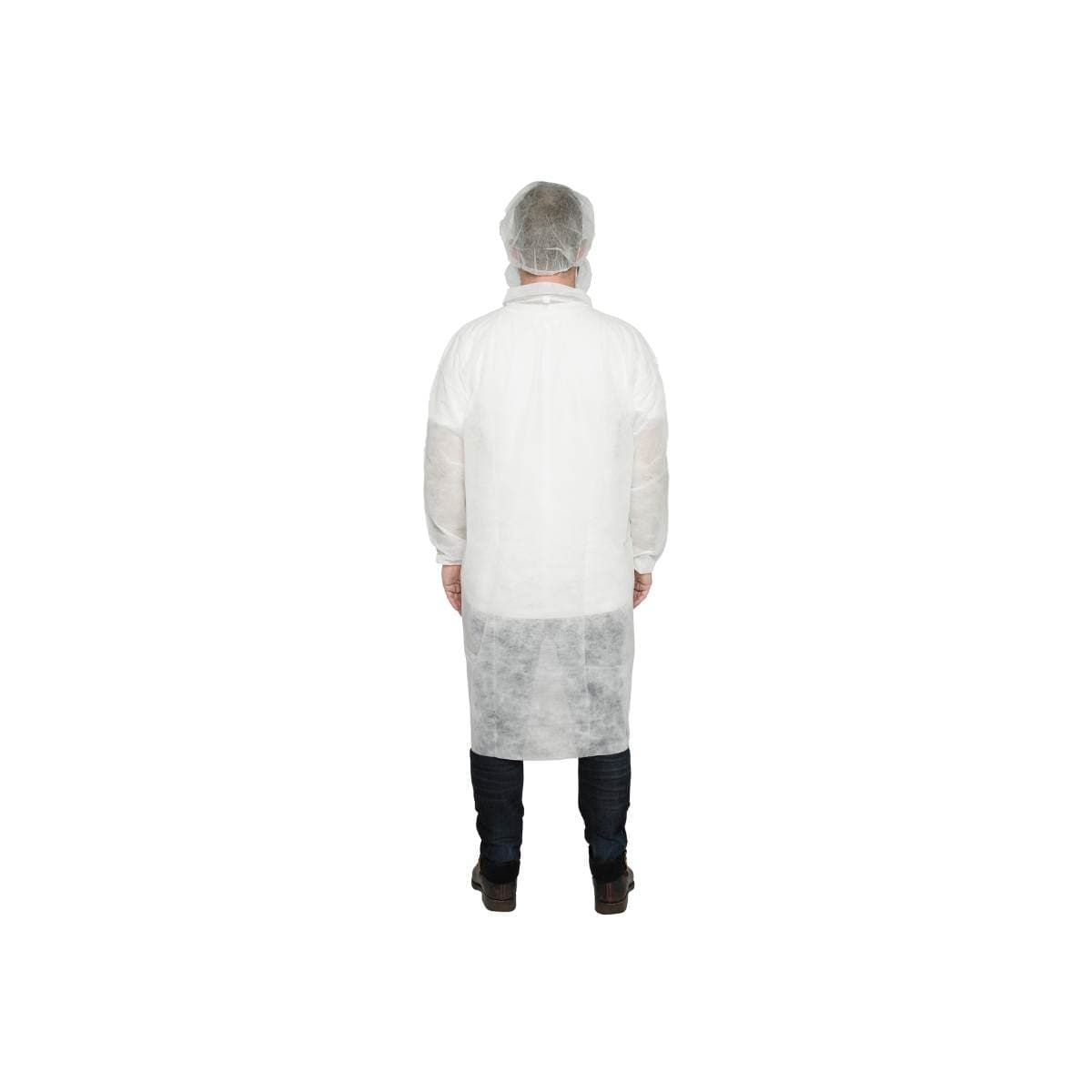 SafeRite® Disposable Lab Coat SRDLC (Carton of 50)