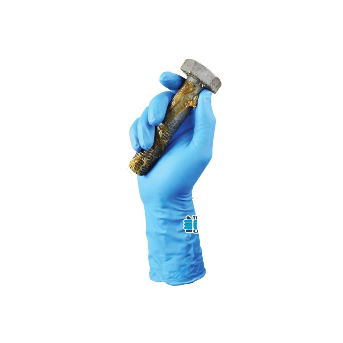 TGC Titanium Blue Nitrile Disposable Gloves 16042 (Box Of 50)
